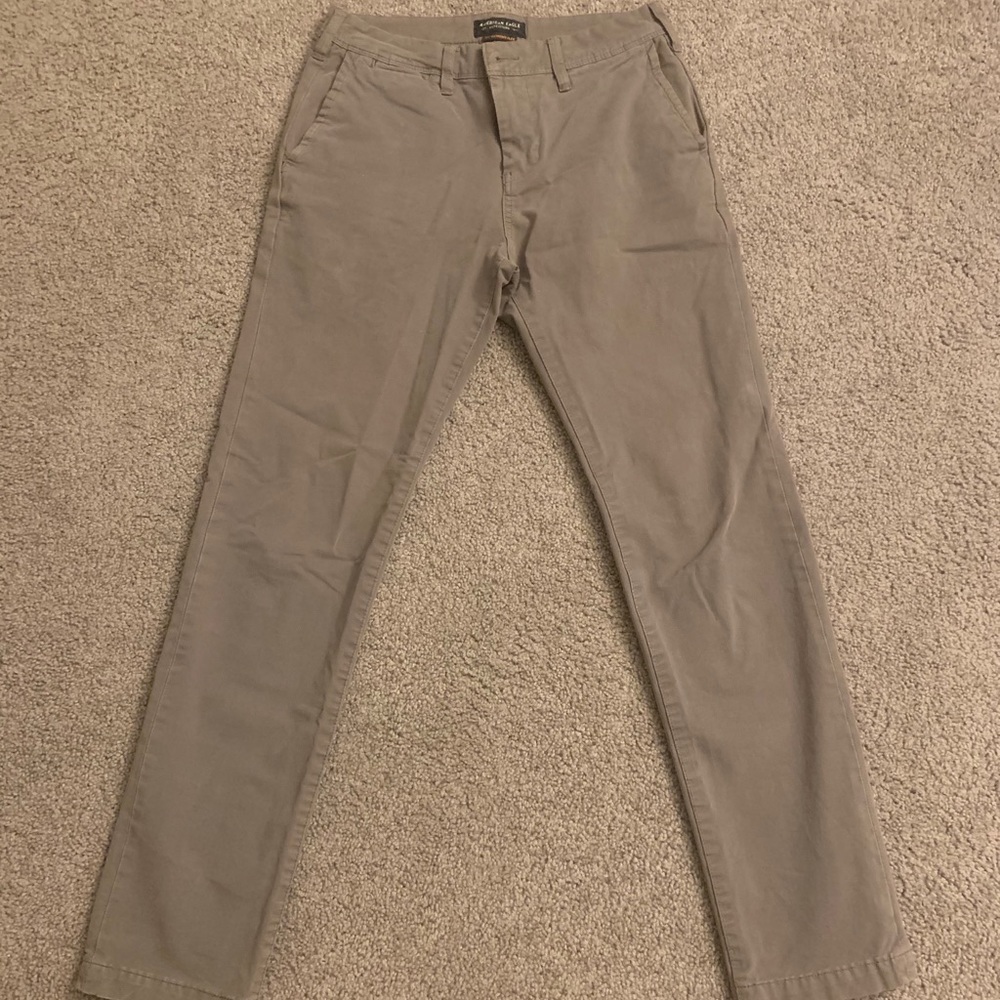 Mens American Eagle Slim-Fit Extreme Stretch Pants